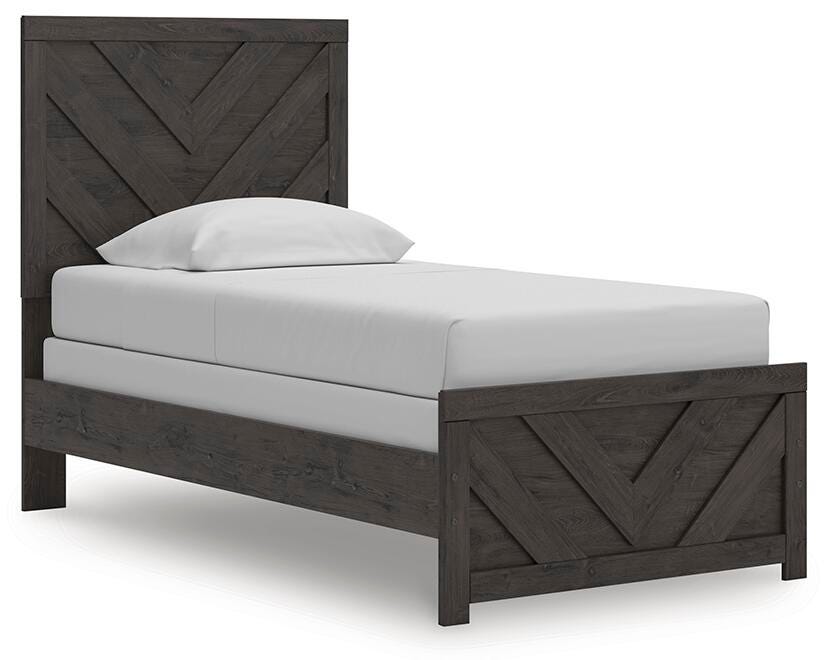 Prendonea Twin Panel Bed, Dresser and Mirror — 3-Piece Set Signature Design by Ashley® Bedroom