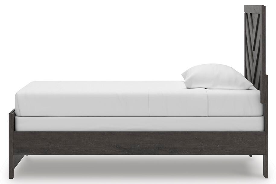 Prendonea Twin Panel Bed, Dresser and Mirror — 3-Piece Set Signature Design by Ashley® Bedroom