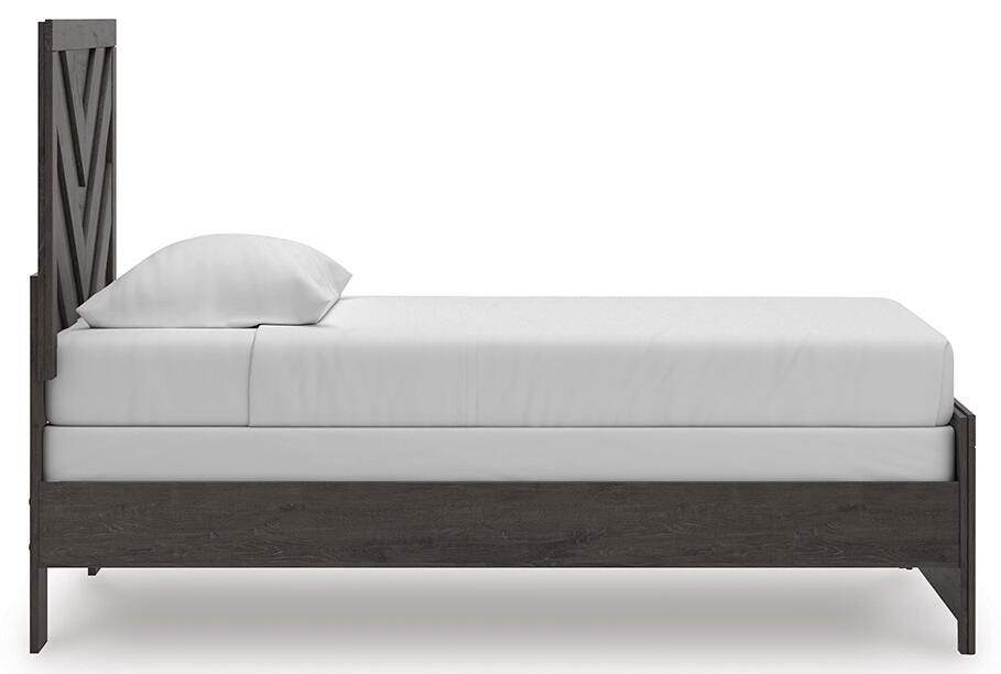 Prendonea Twin Panel Bed, Dresser and Mirror — 3-Piece Set Signature Design by Ashley® Bedroom