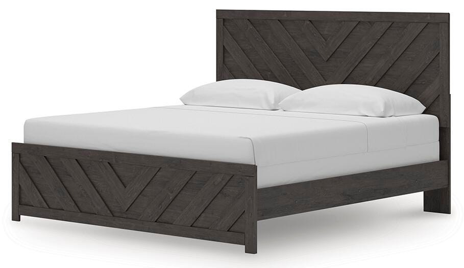 Prendonea King Panel Bed, Dresser, Mirror and Nightstand Signature Design by Ashley® Bedroom