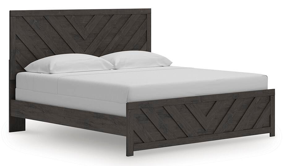 Prendonea King Panel Bed, Dresser, Mirror and Nightstand Signature Design by Ashley® Bedroom