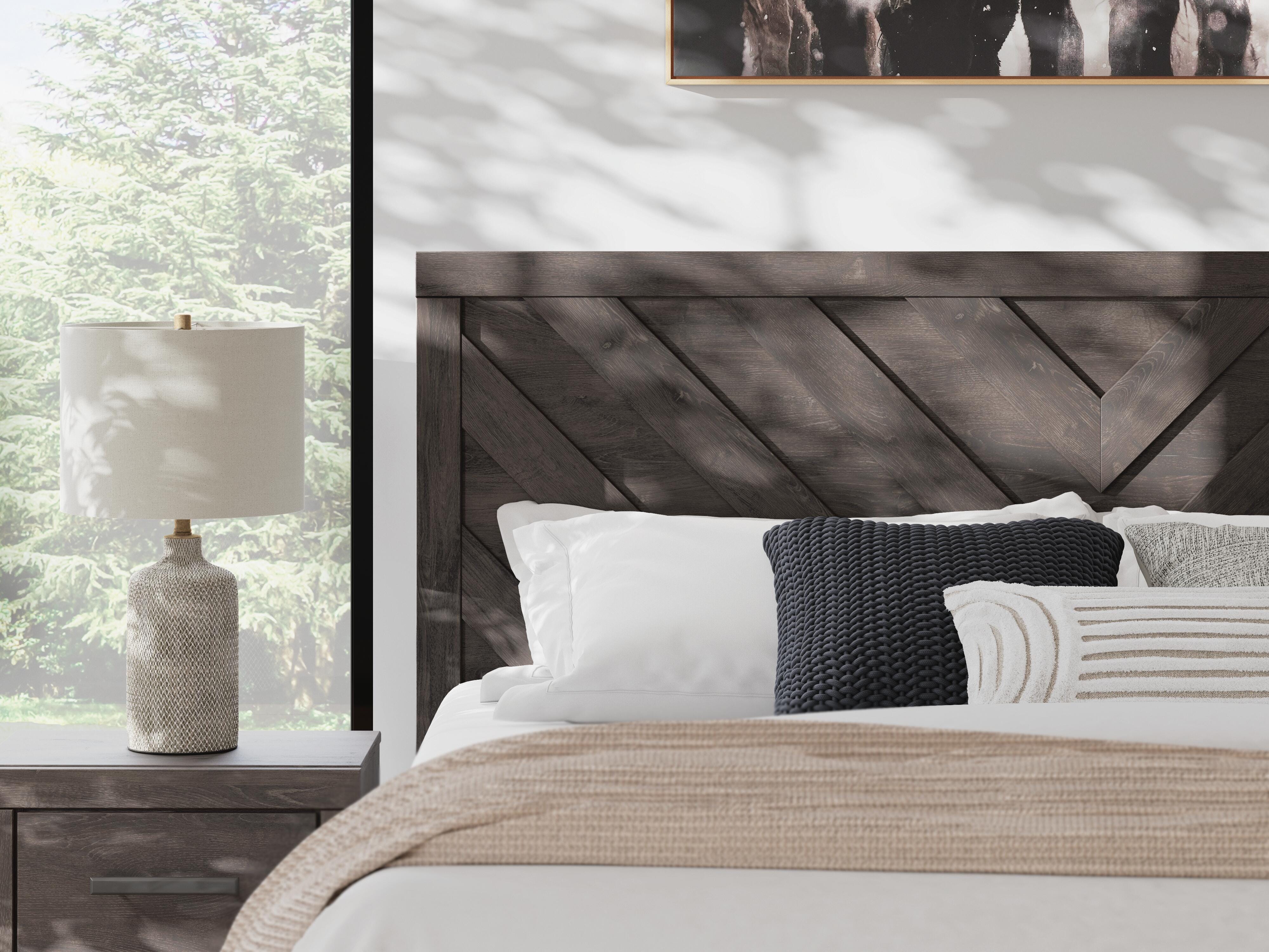 Prendonea King Panel Bed, Dresser, Mirror and Nightstand Signature Design by Ashley® Bedroom