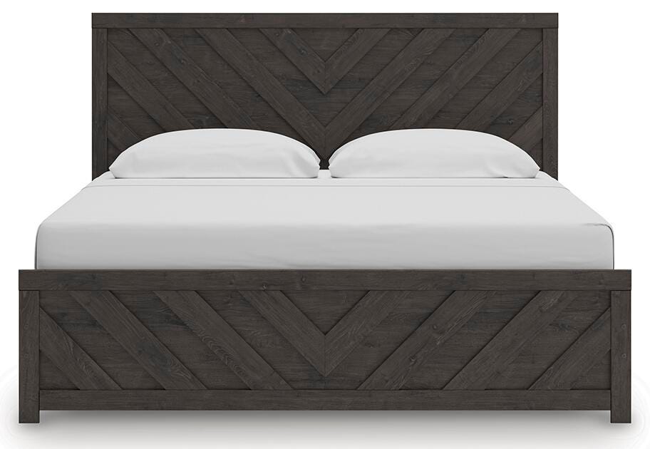 Prendonea King Panel Bed, Dresser, Mirror and Nightstand Signature Design by Ashley® Bedroom