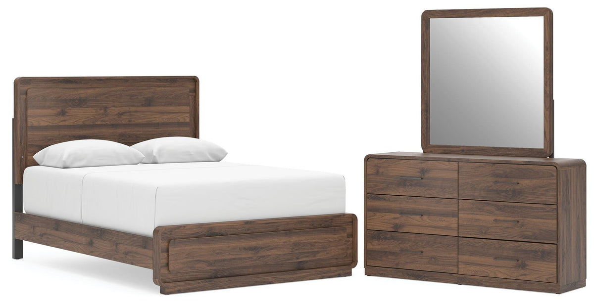 Fortlorn Queen Panel Bed, Dresser and Mirror — 3-Piece Set Signature Design by Ashley® Bedroom