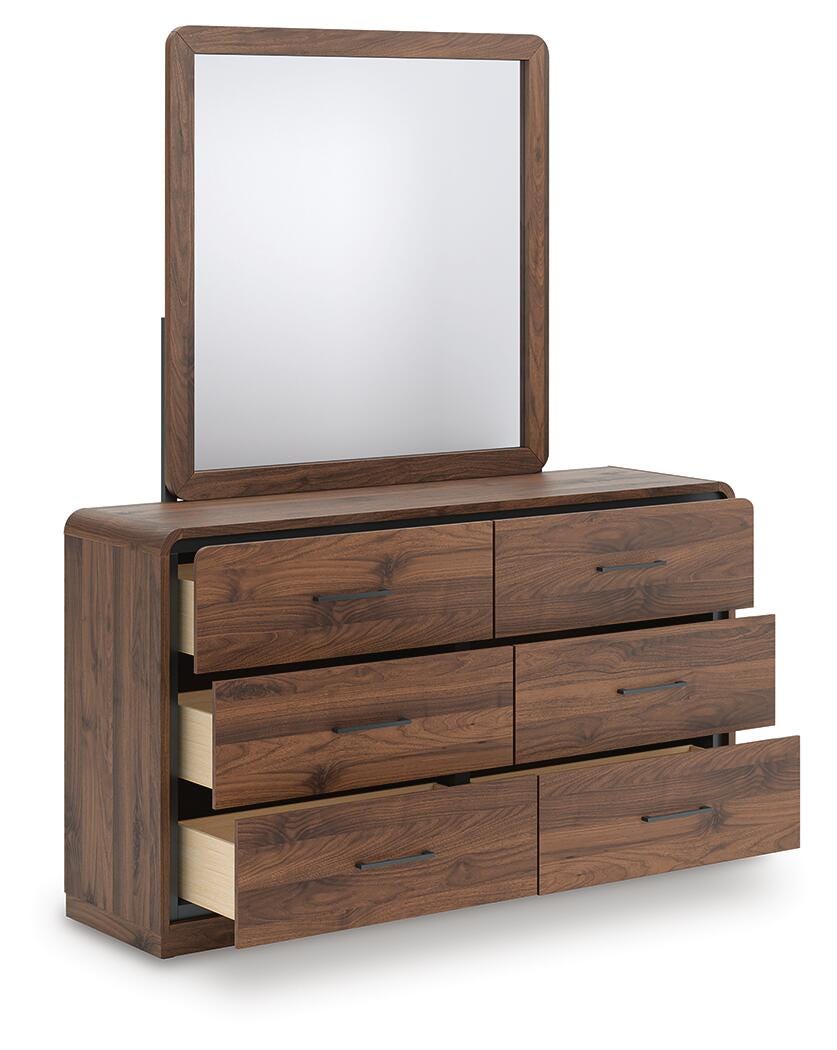 Fortlorn King Panel Bed, Dresser, Mirror and Nightstand Signature Design by Ashley® Bedroom