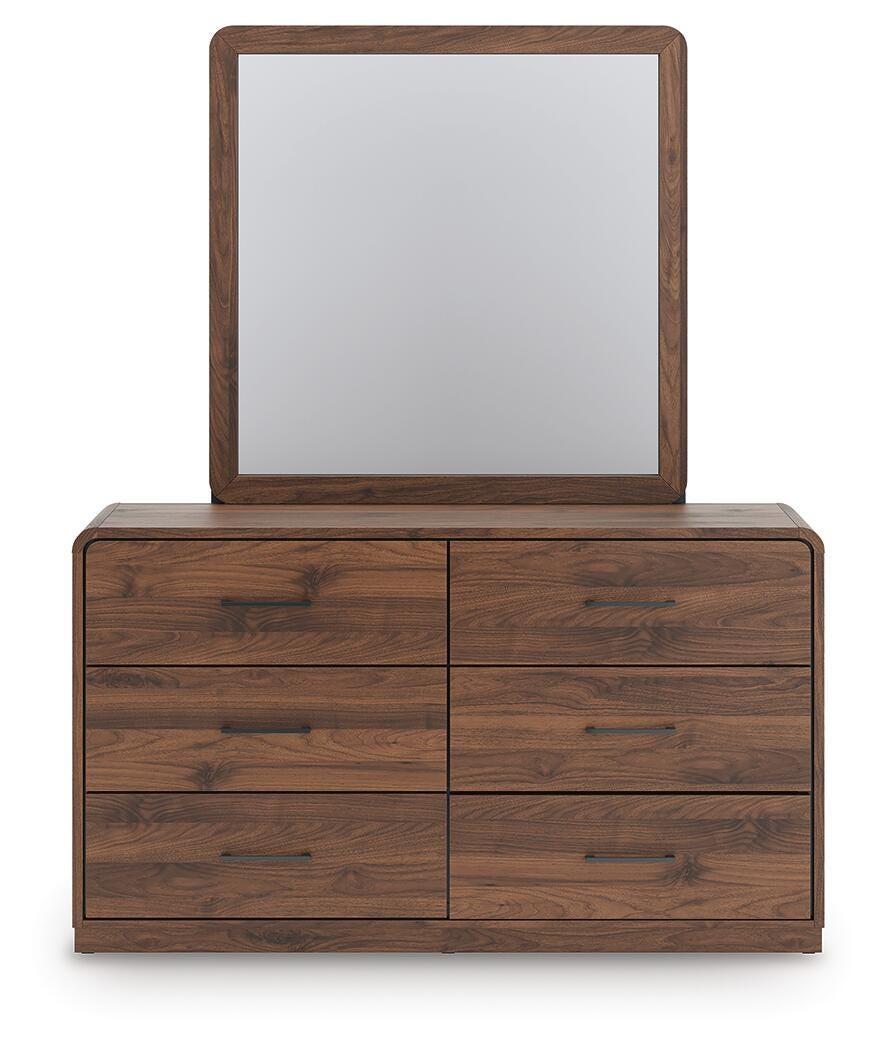Fortlorn King Panel Bed, Dresser, Mirror and Nightstand Signature Design by Ashley® Bedroom