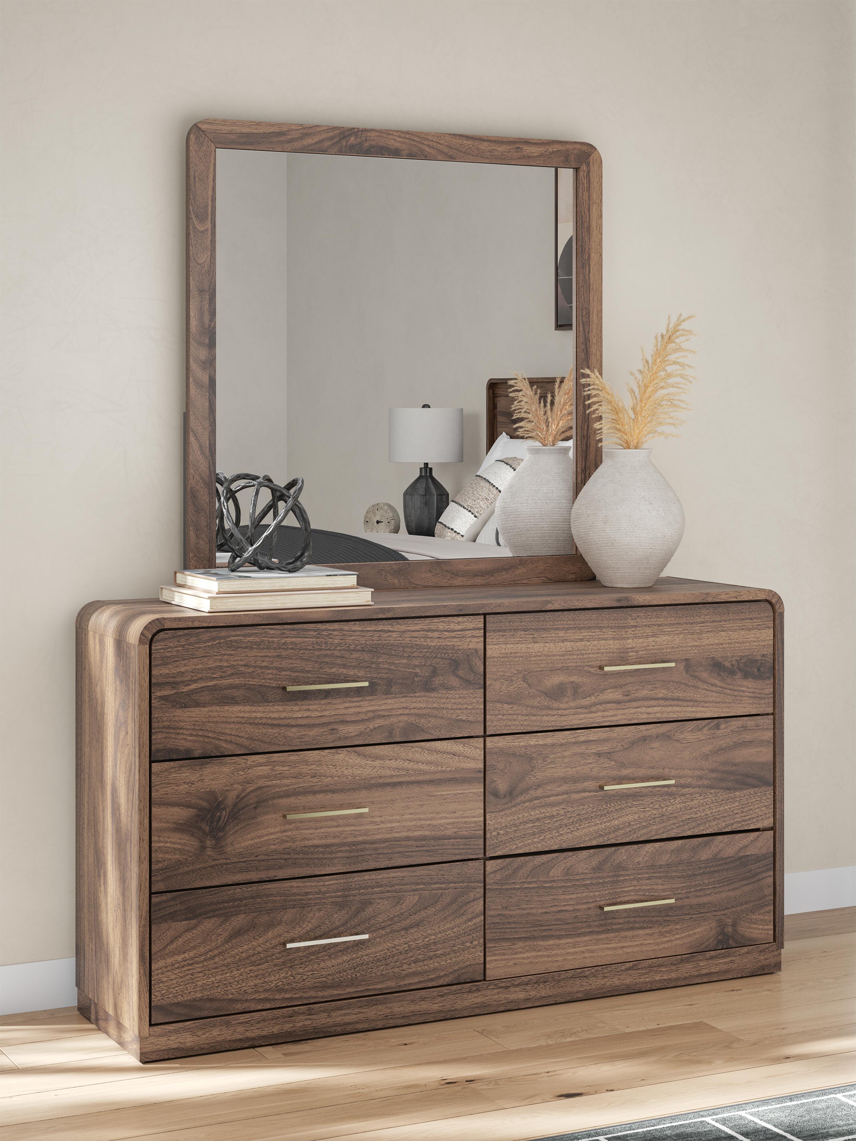Fortlorn Queen Bed 6-Piece Set — Chest, Mirror, Nightstand Signature Design by Ashley® Bedroom