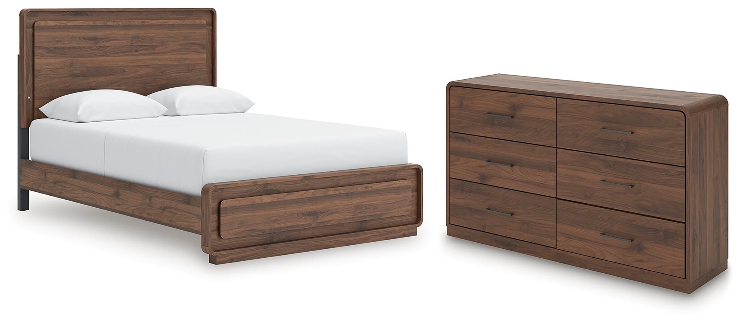 Fortlorn Queen Panel Bed and Dresser Signature Design by Ashley® Bedroom