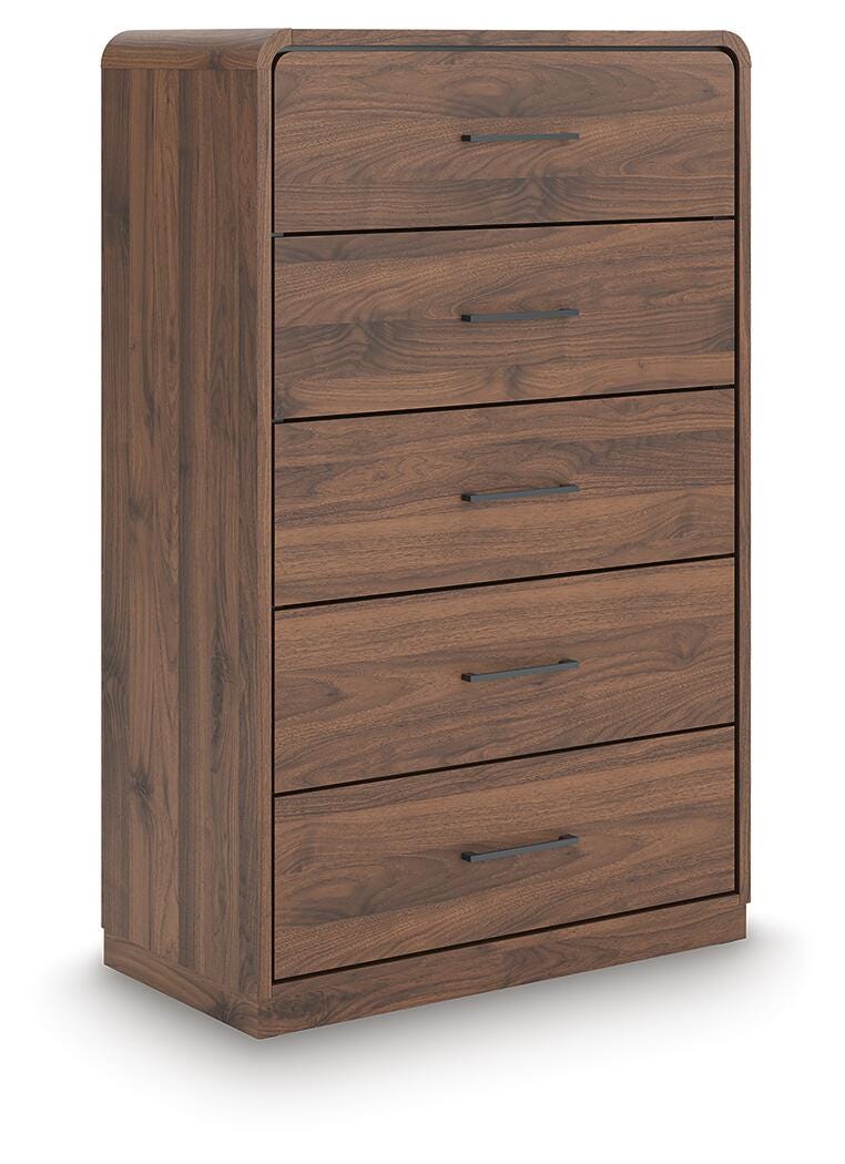 Fortlorn King Panel Bed, Dresser, Mirror and Chest
