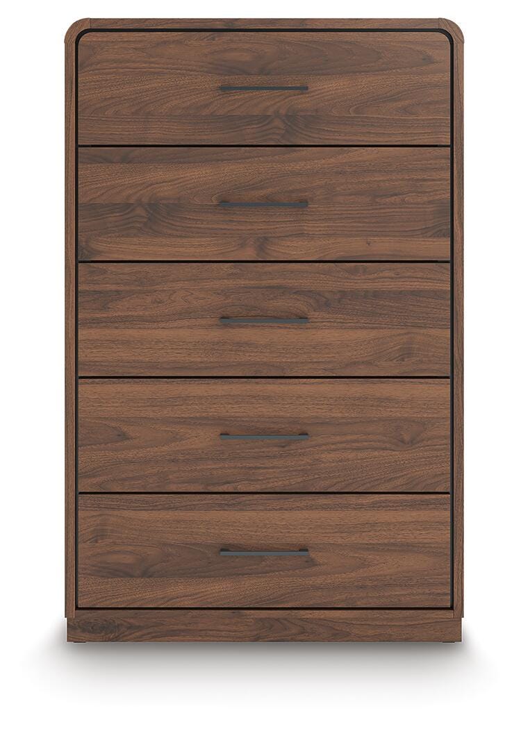 Fortlorn Queen Bed 6-Piece Set — Chest, Mirror, Nightstand Signature Design by Ashley® Bedroom