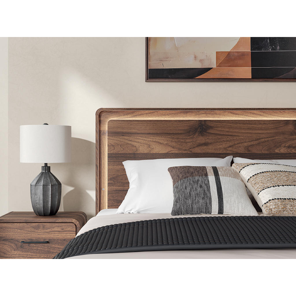 Fortlorn King Panel Bed, Dresser and Nightstand Signature Design by Ashley® Uncategorized