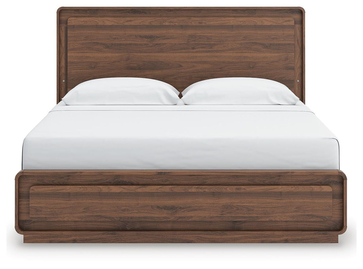 Fortlorn King Panel Bed, Dresser, Mirror and Chest