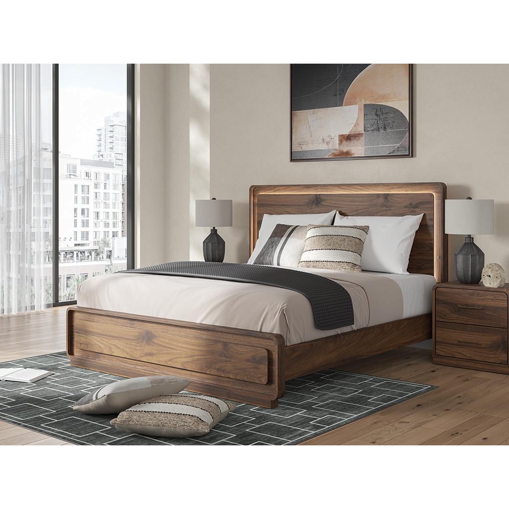 Fortlorn King Panel Bed, Dresser and Nightstand Signature Design by Ashley® Uncategorized