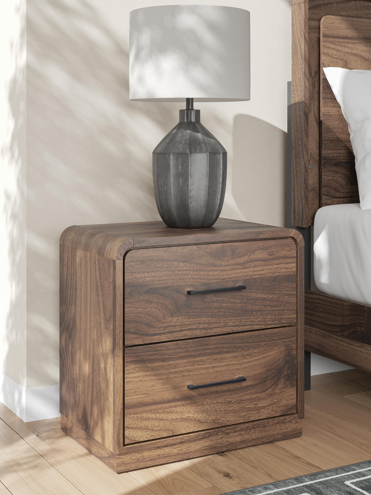 Fortlorn Queen Bed 6-Piece Set — Chest, Mirror, Nightstand Signature Design by Ashley® Bedroom