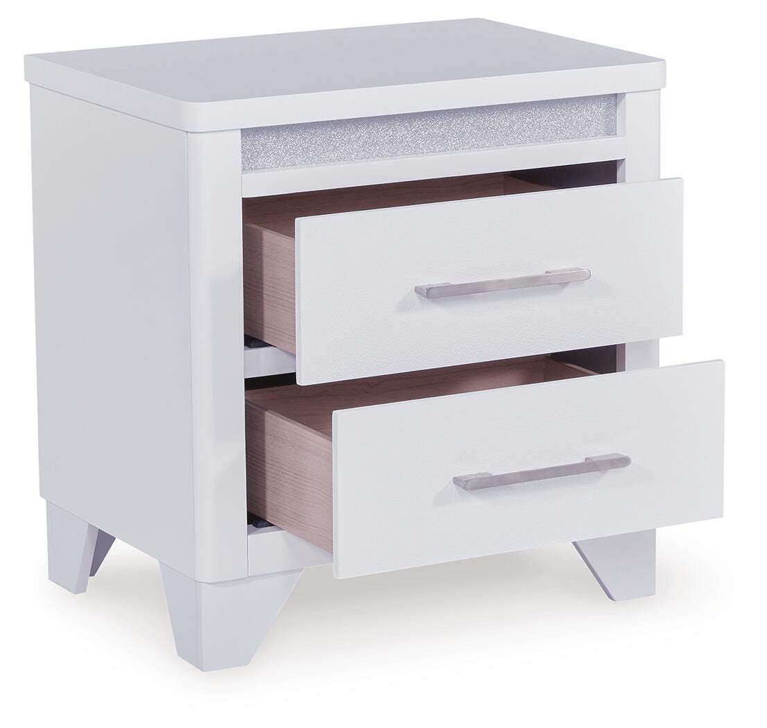 Jarlee Queen Upholstered Panel Bed, Dresser, Mirror, Chest and 2 Nightstands Signature Design by Ashley® Bedroom