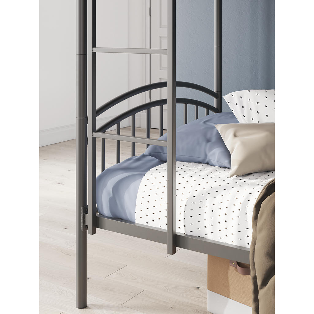 Lanceburg Twin over Twin Bunk Bed with Ladder Signature Design by Ashley® Bunk Beds