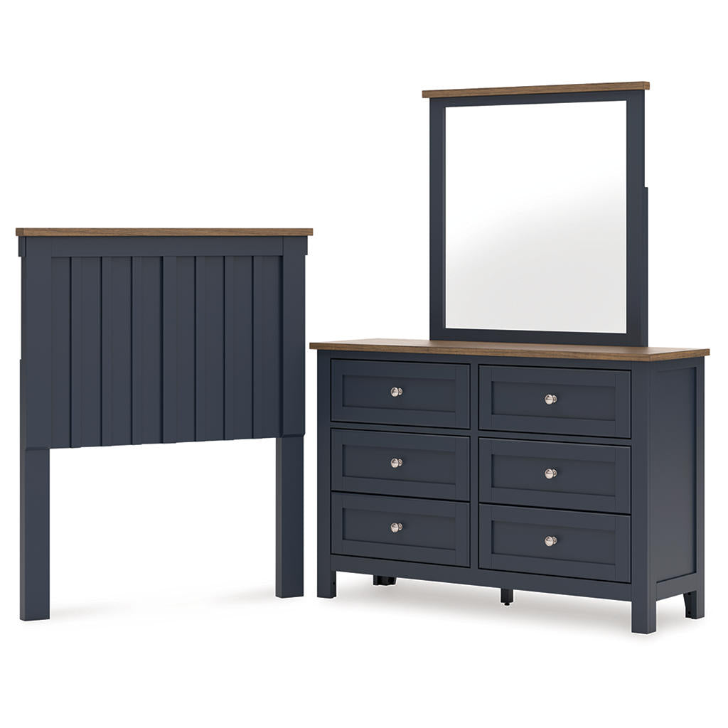 Landocken Twin Panel Headboard, Dresser and Mirror Signature Design by Ashley® Uncategorized