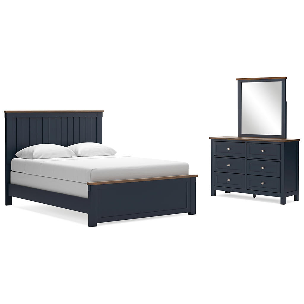 Landocken Queen Panel Bed, Dresser and Mirror Signature Design by Ashley® Uncategorized