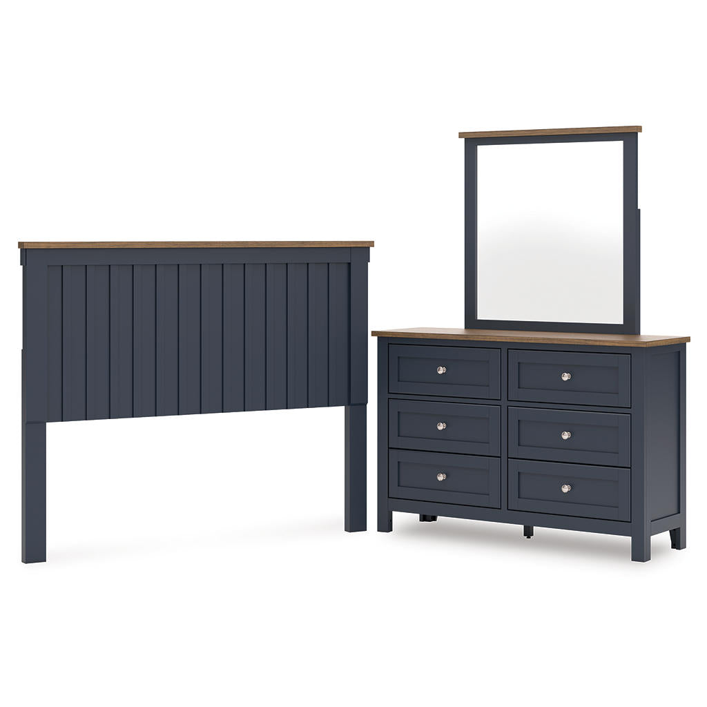 Landocken Queen Panel Headboard, Dresser and Mirror Signature Design by Ashley® Uncategorized