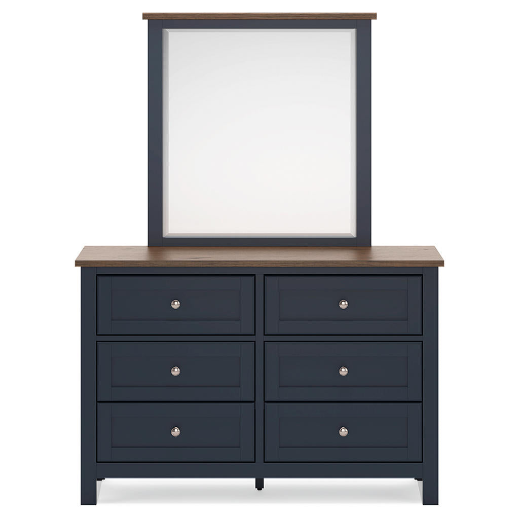 Landocken Twin Panel Bed, Dresser and Mirror Signature Design by Ashley® Uncategorized