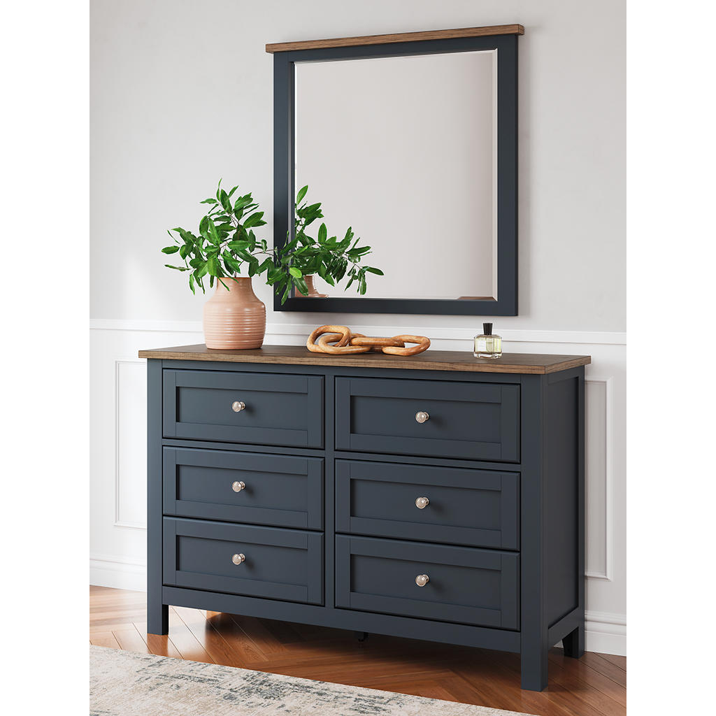 Landocken Twin Panel Bed, Dresser and Mirror Signature Design by Ashley® Uncategorized