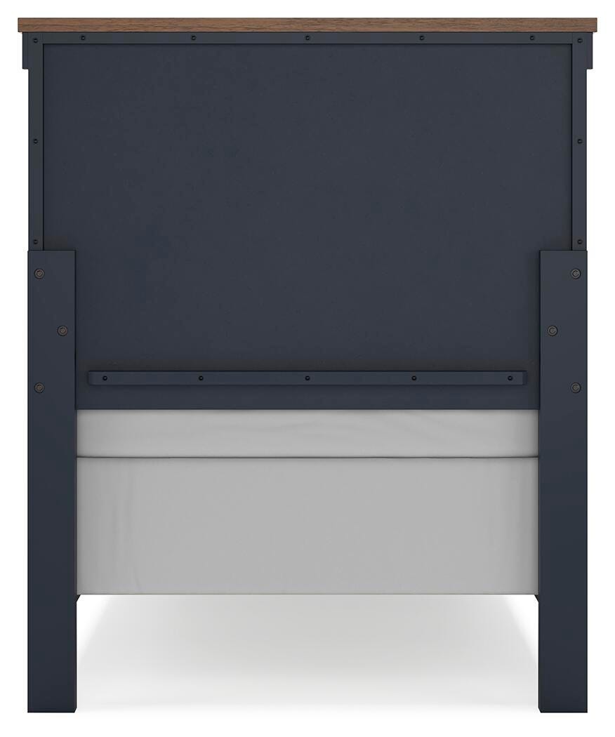 Landocken Twin Panel Bed, Dresser, Mirror and Nightstand Signature Design by Ashley® Bedroom