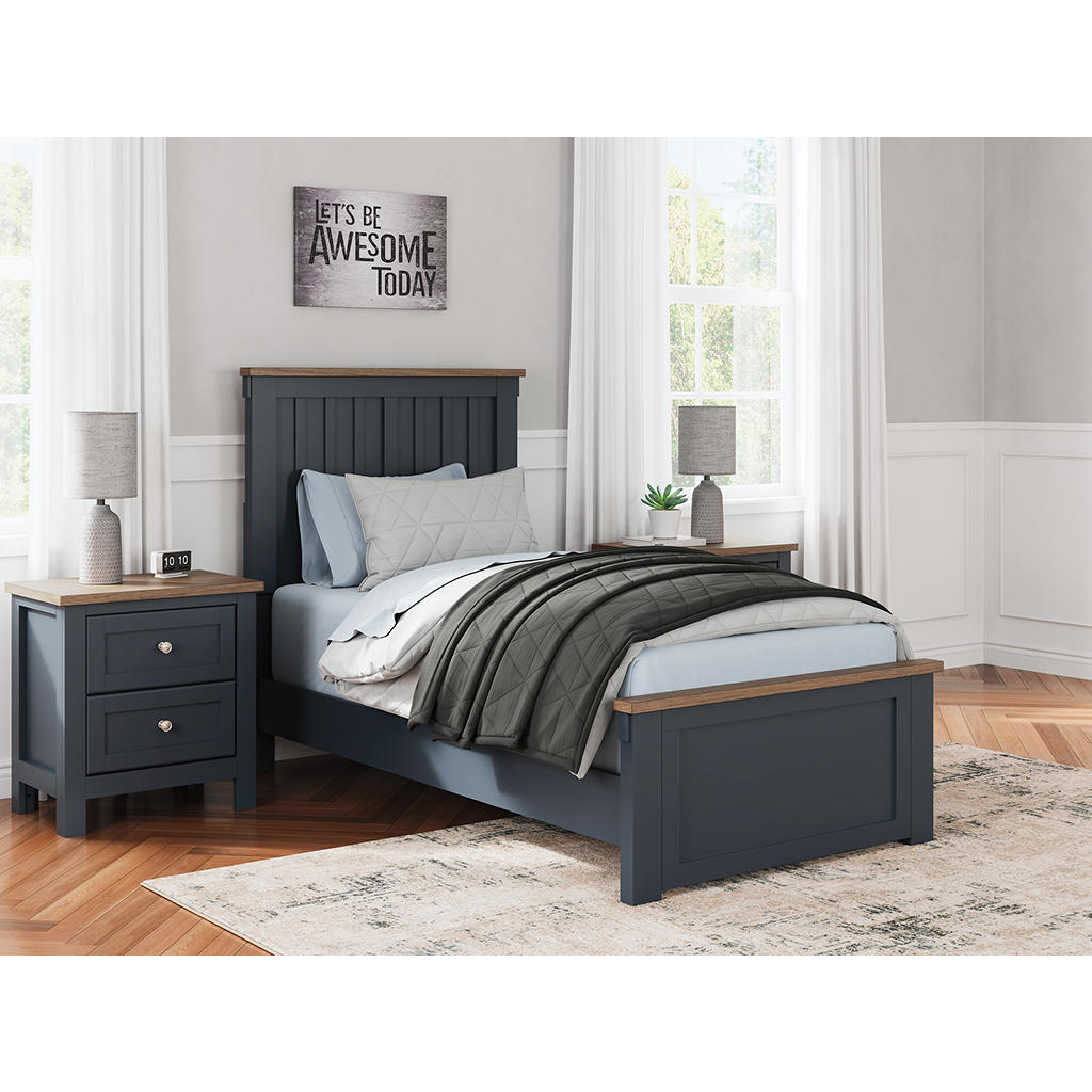 Landocken Twin Panel Bed, Chest and Nightstand Signature Design by Ashley® Uncategorized