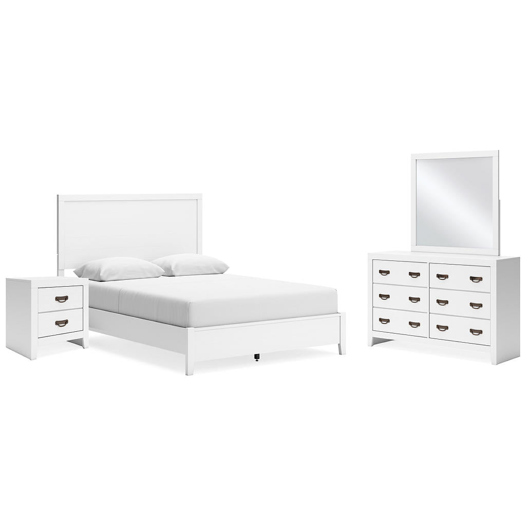 Binterglen Queen Panel Bed, Dresser, Mirror and Nightstand Signature Design by Ashley® Uncategorized