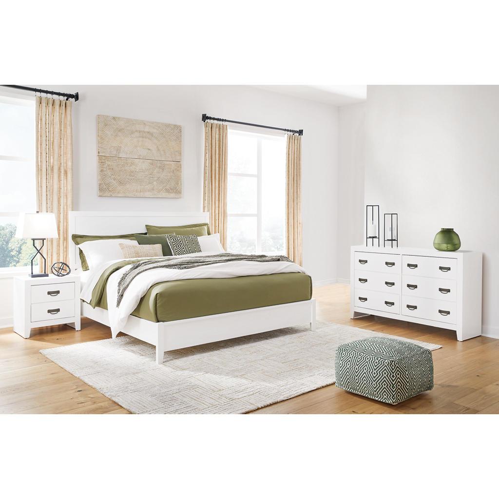 Binterglen Bedroom Set (B11) — King panel bed, dresser, and nightstand Signature Design by Ashley® Uncategorized