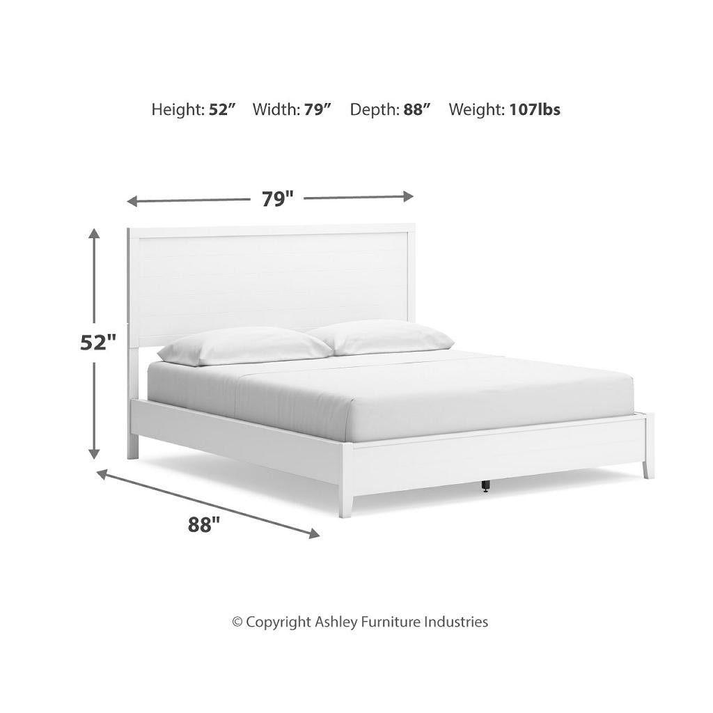 Binterglen California King Panel Bed, Dresser and Mirror Signature Design by Ashley® Uncategorized