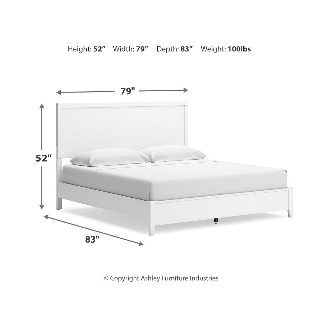Binterglen King Panel Bed, Dresser and Mirror Signature Design by Ashley® Uncategorized