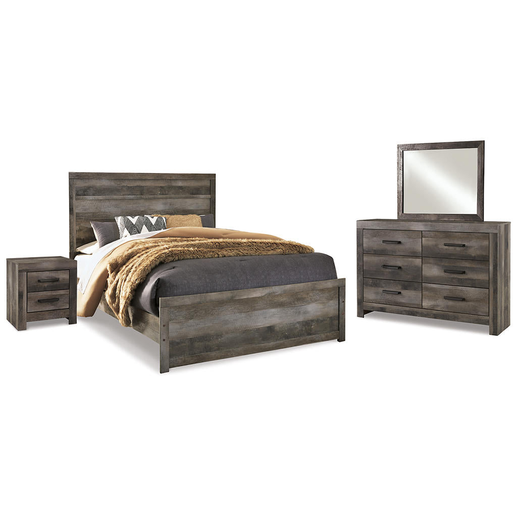 Wynnlow Queen Panel Bed, Dresser, Mirror, and Nightstand Signature Design by Ashley® Uncategorized