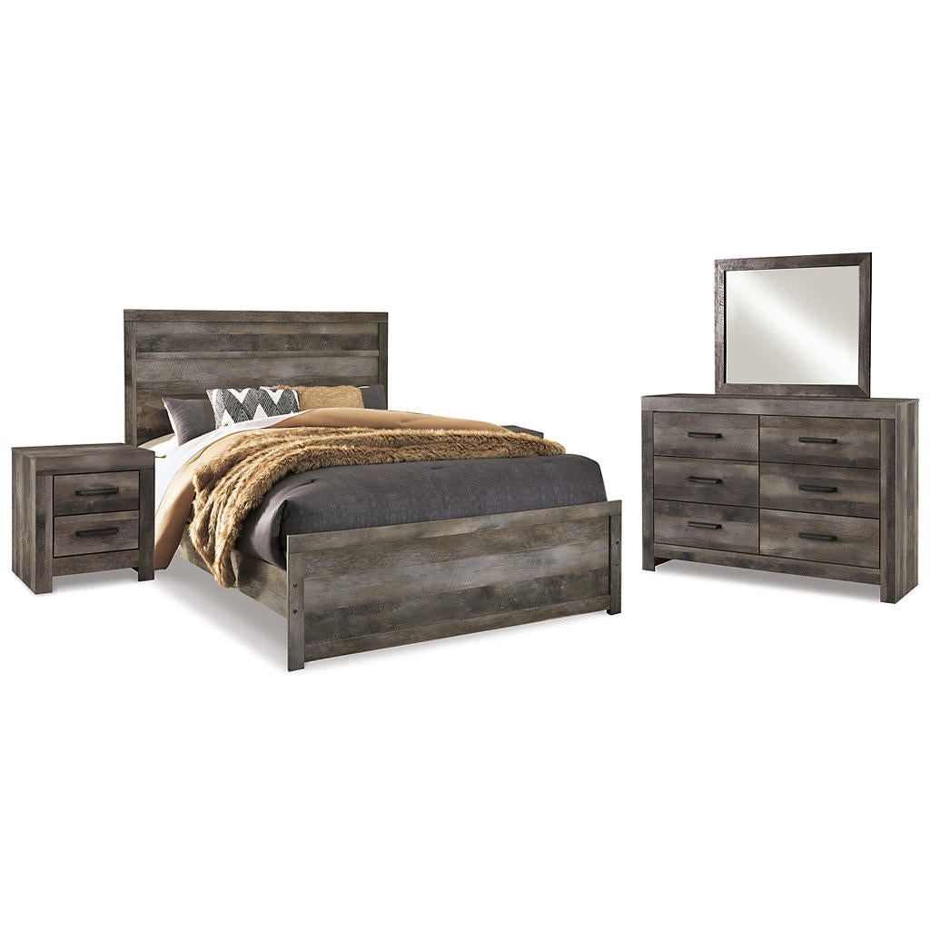 Wynnlow Queen Panel Bed, Dresser, Mirror and 2 Nightstands Signature Design by Ashley® Uncategorized