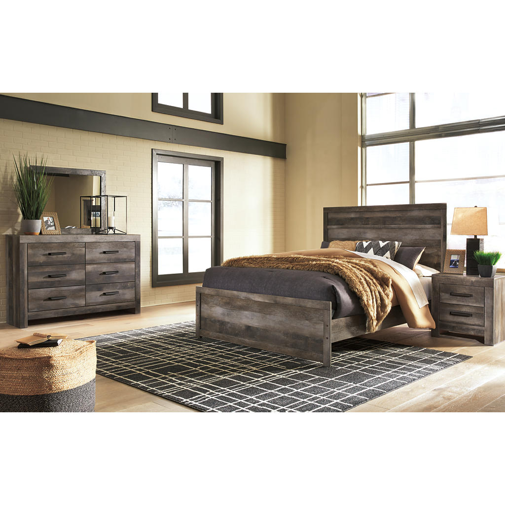 Wynnlow Queen Panel Bed, Dresser, Mirror and 2 Nightstands Signature Design by Ashley® Uncategorized