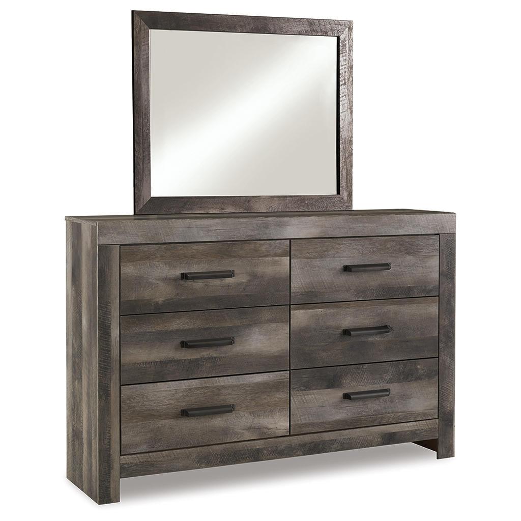 Wynnlow Dresser and Mirror Set (B1) — Gray Plank Signature Design by Ashley® Bedroom