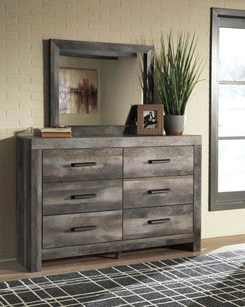 Wynnlow Dresser and Mirror Set (B1) — Gray Plank Signature Design by Ashley® Bedroom