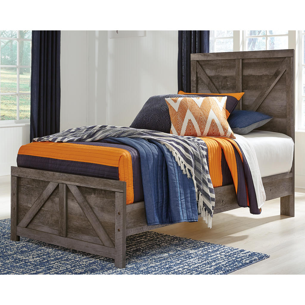 Wynnlow Twin Panel Bed, Dresser and Nightstand Signature Design by Ashley® Uncategorized