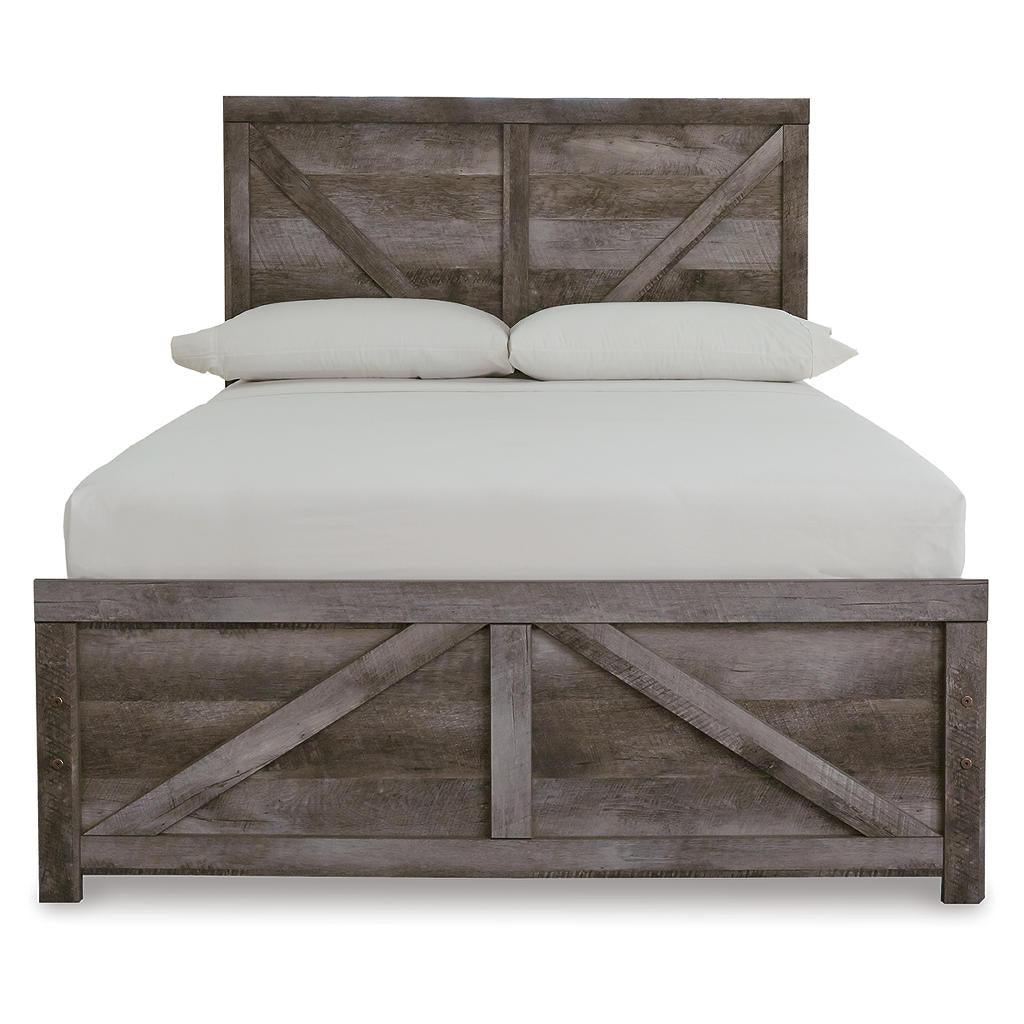 Wynnlow Bedroom Set (B40) — Full crossbuck panel bed and 2 chests Signature Design by Ashley® Uncategorized