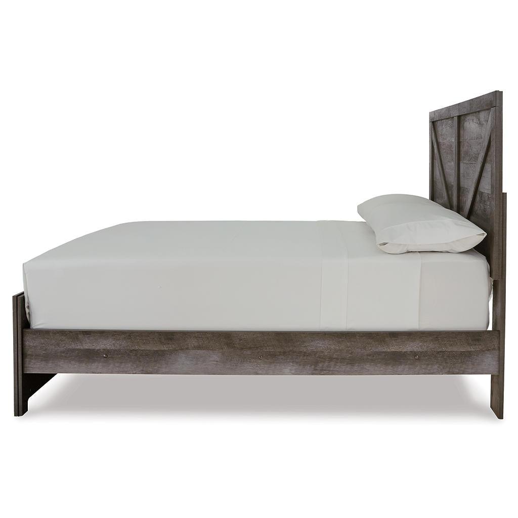 Wynnlow Full Crossbuck Panel Bed — Gray Signature Design by Ashley® Beds