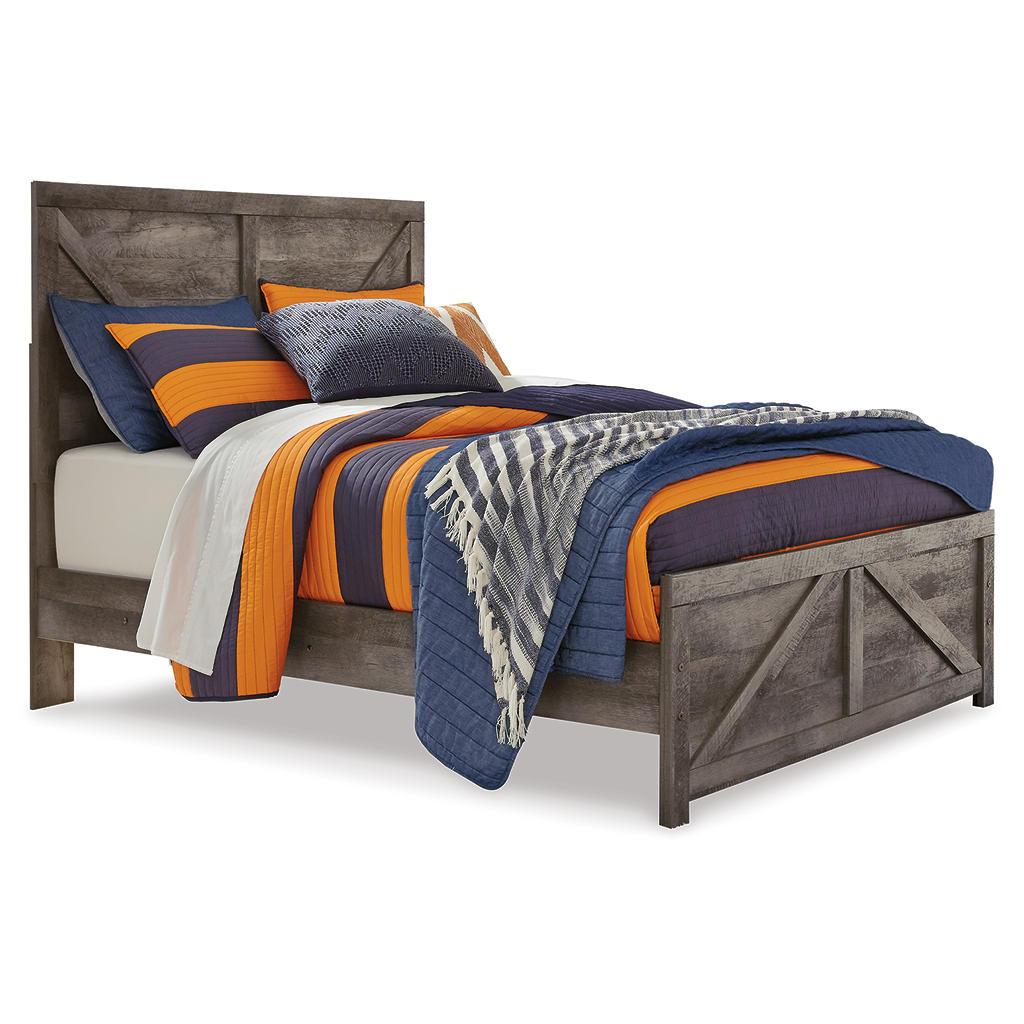 Wynnlow Bedroom Set (B40) — Full crossbuck panel bed and 2 chests Signature Design by Ashley® Uncategorized