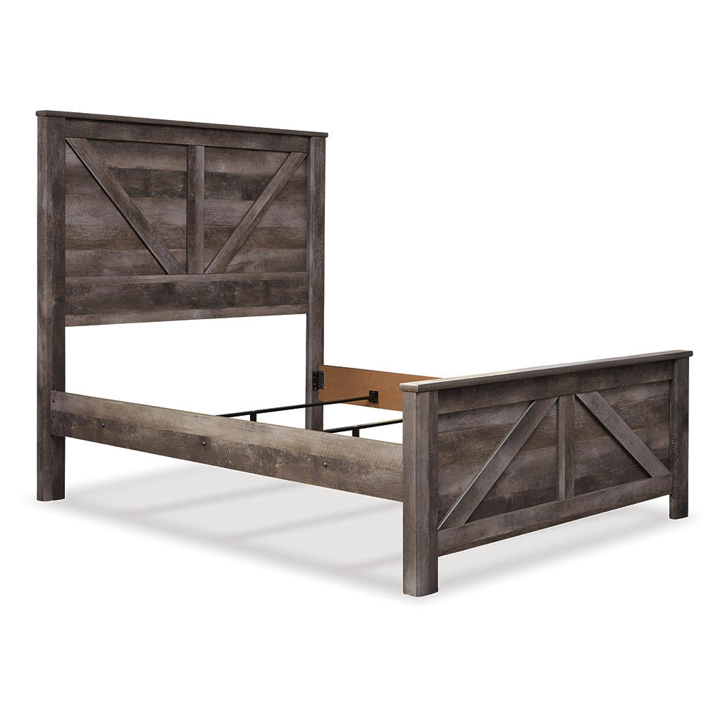 Wynnlow Queen Crossbuck Panel Bed, Chest and Nightstand Signature Design by Ashley® Uncategorized