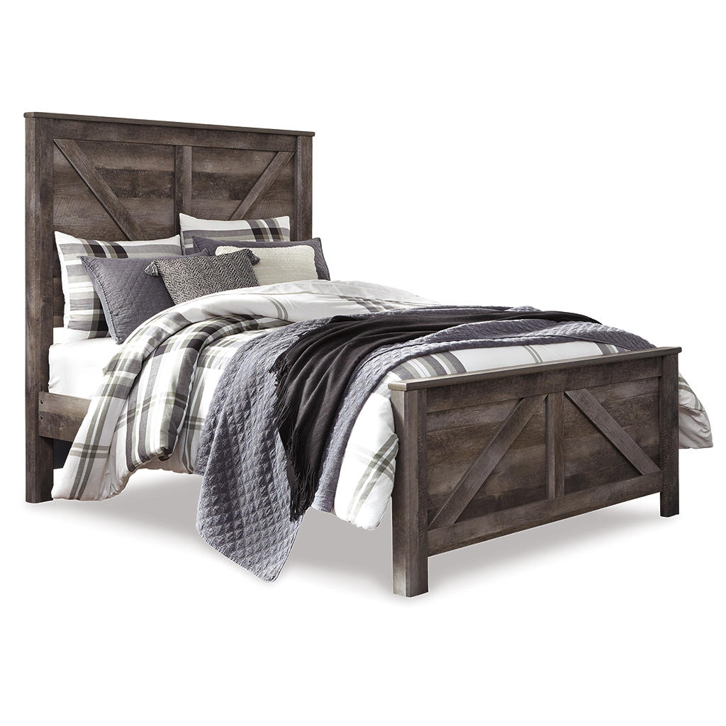Wynnlow Queen Crossbuck Panel Bed, Chest and Nightstand Signature Design by Ashley® Uncategorized