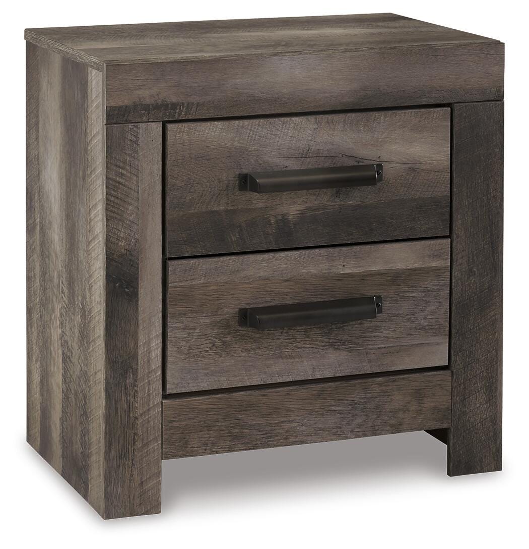 Wynnlow Twin Crossbuck Panel Bed and 2 Nightstands Signature Design by Ashley® Bedroom