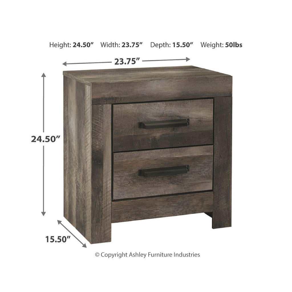 Wynnlow Queen Crossbuck Panel Bed, Chest and Nightstand Signature Design by Ashley® Uncategorized