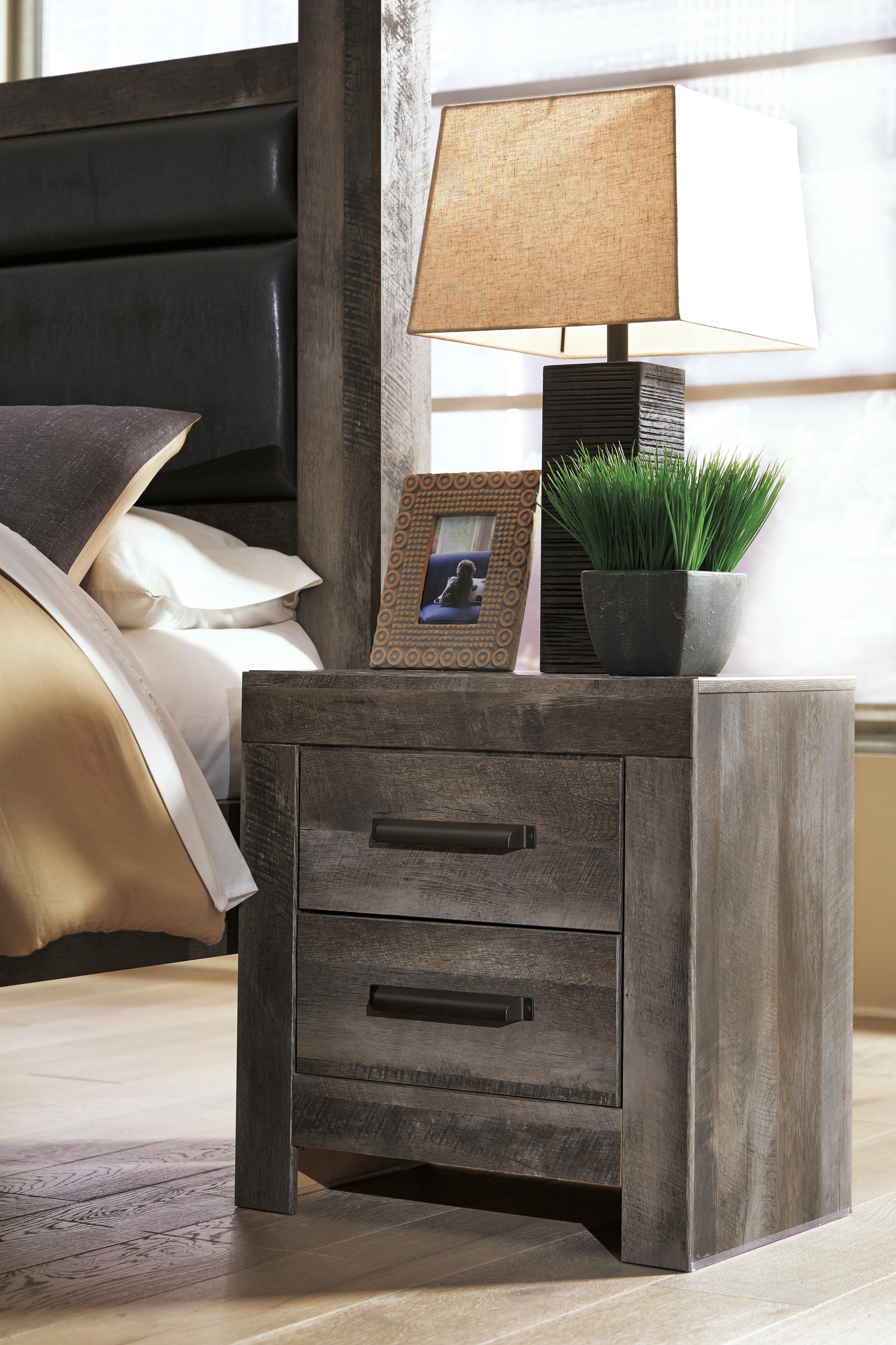 Wynnlow Twin Crossbuck Panel Bed and 2 Nightstands Signature Design by Ashley® Bedroom