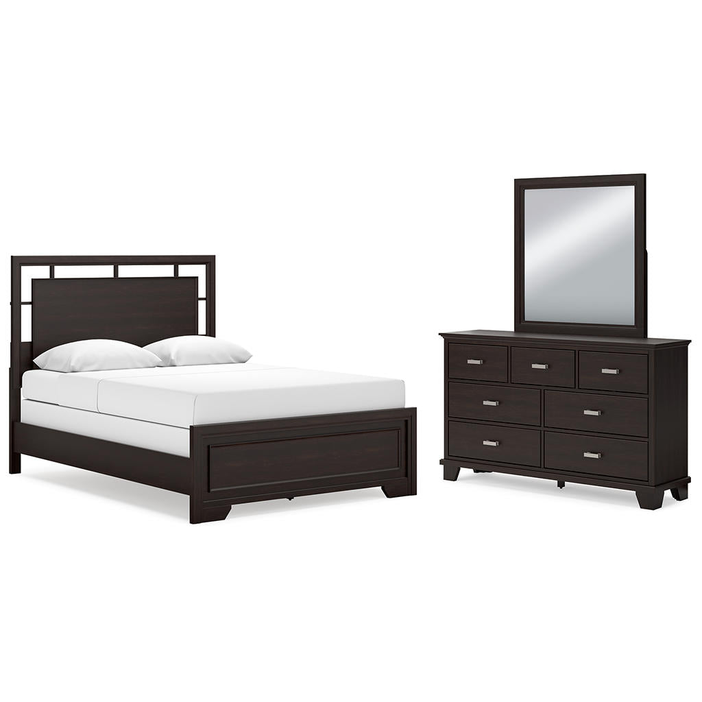 Covetown Queen Panel Bed, Dresser and Mirror Signature Design by Ashley® Uncategorized