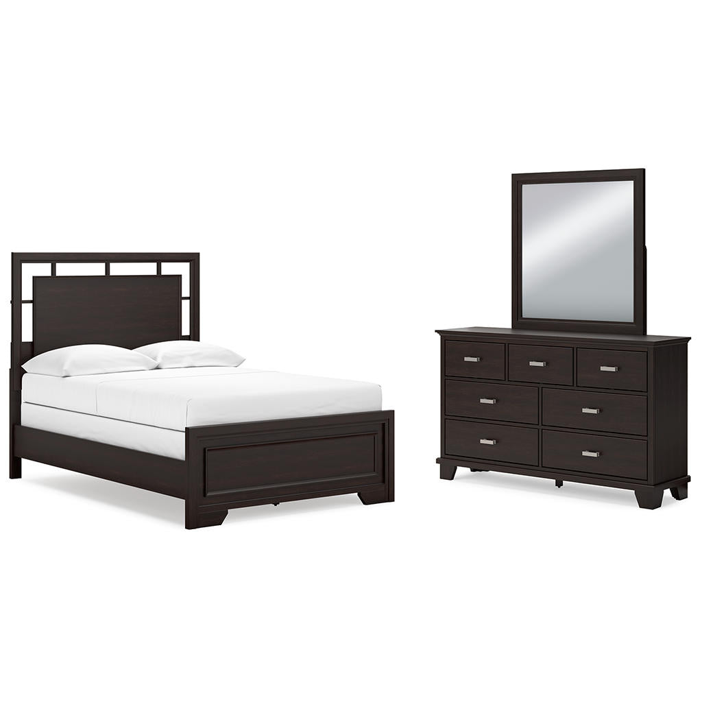 Covetown Full Panel Bed, Dresser and Mirror Signature Design by Ashley® Uncategorized