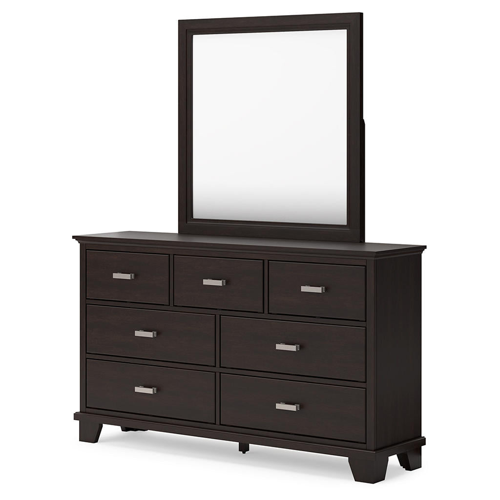 Covetown King Panel Bed, Dresser, Mirror and Nightstand Signature Design by Ashley® Uncategorized