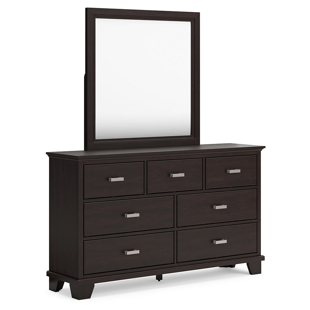 Covetown King Panel Bed, Dresser, Mirror and Nightstand Signature Design by Ashley® Uncategorized