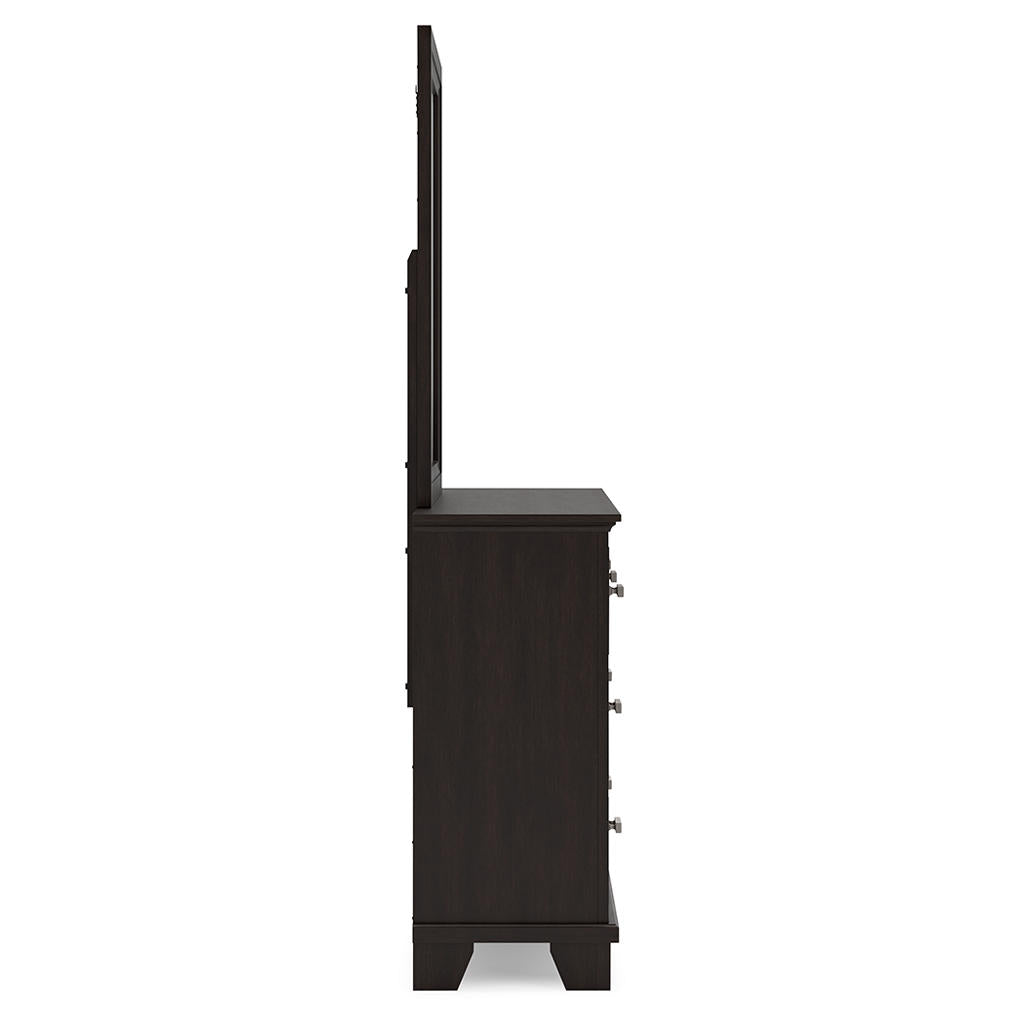 Covetown King Panel Bed, Dresser, Mirror and Nightstand Signature Design by Ashley® Uncategorized